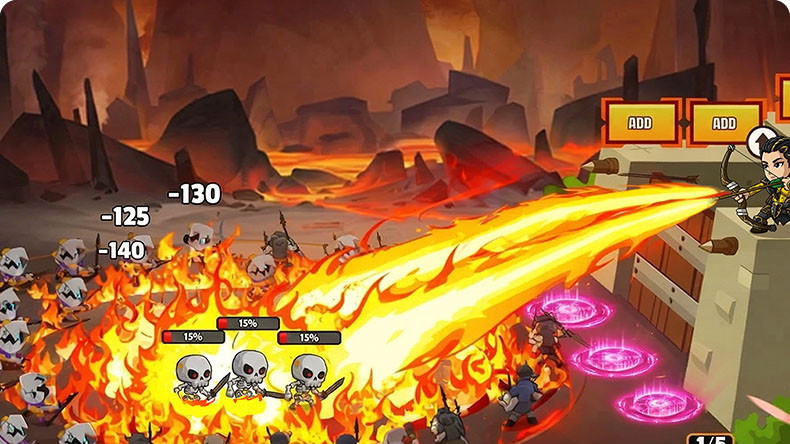 Wall Archer TD screenshot 1